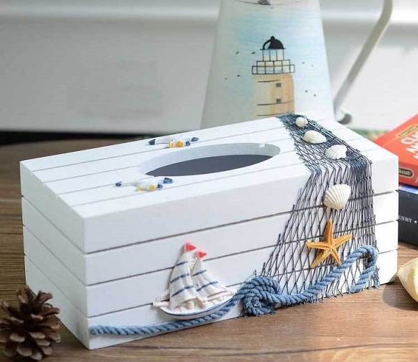 hộp khăn giấy biển